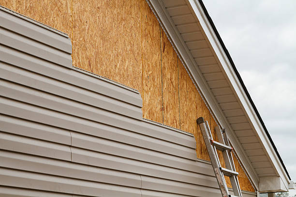 Professional Siding Repair technician working in Central City, KY